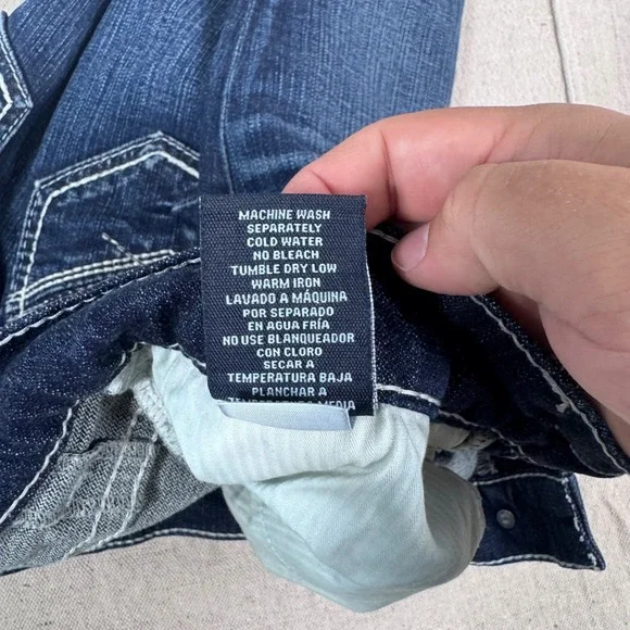 BKE Alec Jeans Mens 30x30 Dark Wash Excellent Straight Leg Stretch Denim AB5219 - Picture 7 of 11